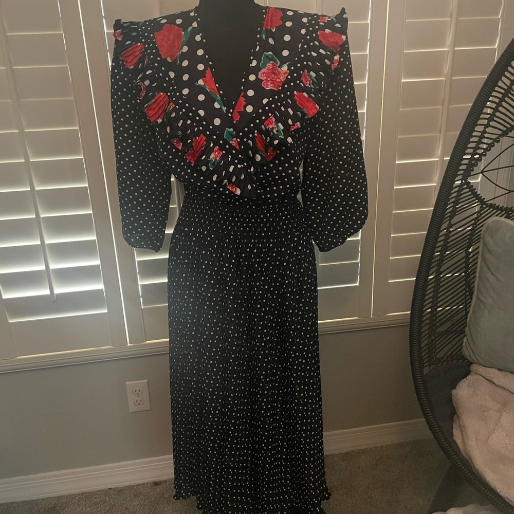 Vintage 1980s Susan Freis Dress